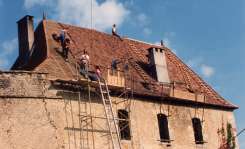 couverture du logis de Cordemoy